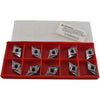 Pack of 10 NEW Vargus DNGP431FN-EXK V25K Carbide Turning Inserts