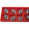 Pack of 10 NEW Vargus DNGP431FN-EXK V25K Carbide Turning Inserts