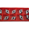 Pack of 10 NEW Vargus DNGP431FN-EXK V25K Carbide Turning Inserts