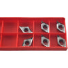 Pack of 7 NEW Vargus DCGT32.50.5-AF V12K Carbide Inserts Aluminum