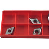 Pack of 7 NEW Vargus DCGT32.50.5-AF V12K Carbide Inserts Aluminum