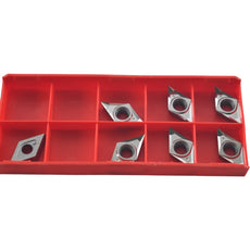 Pack of 7 NEW Vargus DCGT32.50.5-AF V12K Carbide Inserts Aluminum