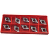 Pack of 10 NEW Vargus DCGT32.50.5-AF V12K Carbide Inserts Aluminum