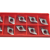 Pack of 10 NEW Vargus DCGT32.50.5-AF V12K Carbide Inserts Aluminum