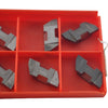 Pack of 10 NEW Sandvik TLG-3125R H13A Carbide Grooving Inserts Uncoated RH
