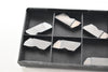 Pack of 10 NEW Horizon HGD 3189R C23 Carbide Grooving Inserts .189''
