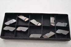 Pack of 10 NEW Horizon HGD 3189R C23 Carbide Grooving Inserts .189''