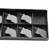 Pack of 9 NEW Horizon HTN WF020911 01 323 Carbide Grooving Inserts