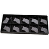 Pack of 10 NEW Horizon HTN WF020911 01 323 Carbide Grooving Inserts .020''