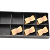 Pack of 5 NEW Horizon HTK 3R 310FG Carbide Cutoff Grooving Inserts