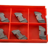 Pack of 6 NEW Sandvik TLG-3125L H13A Carbide Grooving Inserts Uncoated