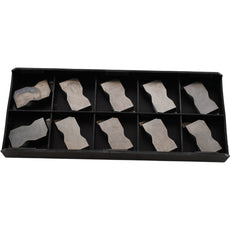 Pack of 10 NEW Horizon HTN WF011110 01 C23 Carbide Grooving Inserts