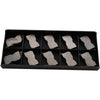Pack of 10 NEW Horizon HTN WF011110 01 C23 Carbide Grooving Inserts