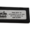 Pack of 10 NEW Horizon HTN WF011110 01 C23 Carbide Grooving Inserts