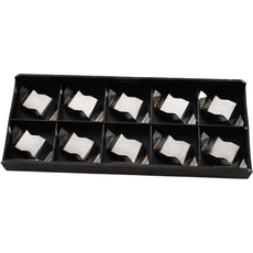 Pack of 10 NEW Horizon HTN WF121316 02 C23 Carbide Grooving Insert