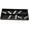 Pack of 8 NEW Horizon HGD 3189L C10 Carbide Grooving Inserts .189''