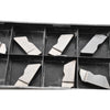 Pack of 8 NEW Horizon HGD 3189L C10 Carbide Grooving Inserts .189''