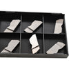 Pack of 10 NEW Horizon HGD 3189L C10 Carbide Grooving Inserts .189''