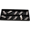 Pack of 10 NEW Horizon HGD 3189L C10 Carbide Grooving Inserts .189''