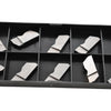 Pack of 10 NEW Horizon HGD 3189L C10 Carbide Grooving Inserts .189''