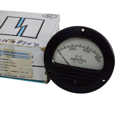 NEW Weschler NX-371 DC Amps Panel Meter 0-6000A Shunt Input 300mV M9-8083