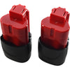 NEW Powerextra 2 Pack M12 Cordless Tool Battery 12V 3Ah Extended Capacity Lithium