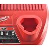 Milwaukee 48-59-2401 M12 Lithium Ion Battery Charger 12V Li-Ion