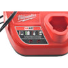 Milwaukee 48-59-2401 M12 Lithium Ion Battery Charger 12V Li-Ion
