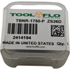 NEW Tool-Flo TBNR-1750-P ZS26D Carbide Milling Insert 1750 2414194 0.312'' Thick
