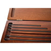 Brown & Sharpe 0-9 Depth Micrometer Set Depth Gage 6 Rods & Case