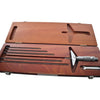Brown & Sharpe 0-9 Depth Micrometer Set Depth Gage 6 Rods & Case
