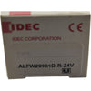 NEW IDEC ALFW29901D-R-24V Illuminated Pushbutton Switch Red 24VDC Flush Mount