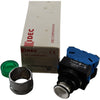 NEW IDEC ALFW29910D-G-24V Illuminated Pushbutton Switch Green 24VDC Flush Mount