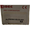 NEW IDEC ALFW29910D-G-24V Illuminated Pushbutton Switch Green 24VDC Flush Mount