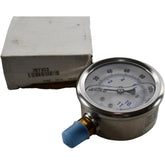 NEW PIC PRO-201L-254F 0-160 PSI 2.5'' Liquid Filled Pressure Gauge