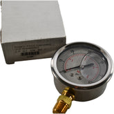 NEW Dynamic Fluid Components CF1P-004A 0-60 PSI 2.5'' Glycerine Filled Gauge