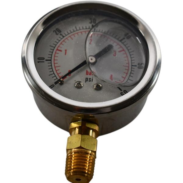 NEW Dynamic Fluid Components CF1P-004A 0-60 PSI 2.5'' Glycerine Filled ...