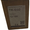NEW Fuji TK-E02 TK22EW-X Thermal Overload Relay 12-18A 3 Pole 1NO 1NC