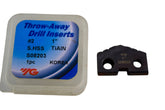 YG 1'' S08203 Throw-Away Drill Insert #2 1 inch S.HSS TiAlN Spade Blade