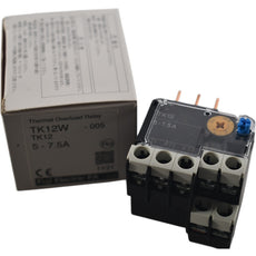 NEW Fuji TK12 TK12W-005 Thermal Overload Relay 5-7.5A 3 Pole 1NO 1NC