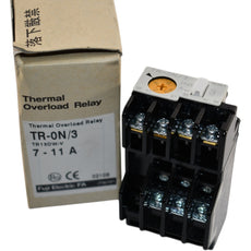 NEW Fuji TR-0N/3 TR13DW-V 7-11A Thermal Overload Relay 600V AC Manual Reset