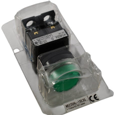 NEW Fuji AR22G4L-10E3G Push Button Switch Green Illuminated IP65 1NO 24V