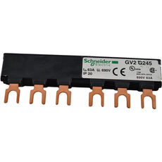 NEW Schneider Electric GV2G245 Linergy FT Comb Busbar 63A 690V 2 Tap-Offs 3P
