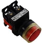 Fuji AR22G4L Red Push Button Switch 22mm Momentary Illuminated Guard