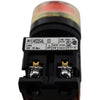 Fuji AR22G4L Red Push Button Switch 22mm Momentary Illuminated Guard