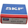NEW SKF 6203-2ZJEM Deep Groove Ball Bearing 17mm ID 40mm OD Double Shield