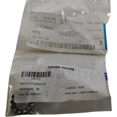 NEW Pack of 2 Toshiba AW-02 Lock Washer W02 M15 Bearing Retainer Tab