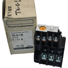 NEW Fuji TK-5-1N 4NK0HS Thermal Overload Relay 7-11A