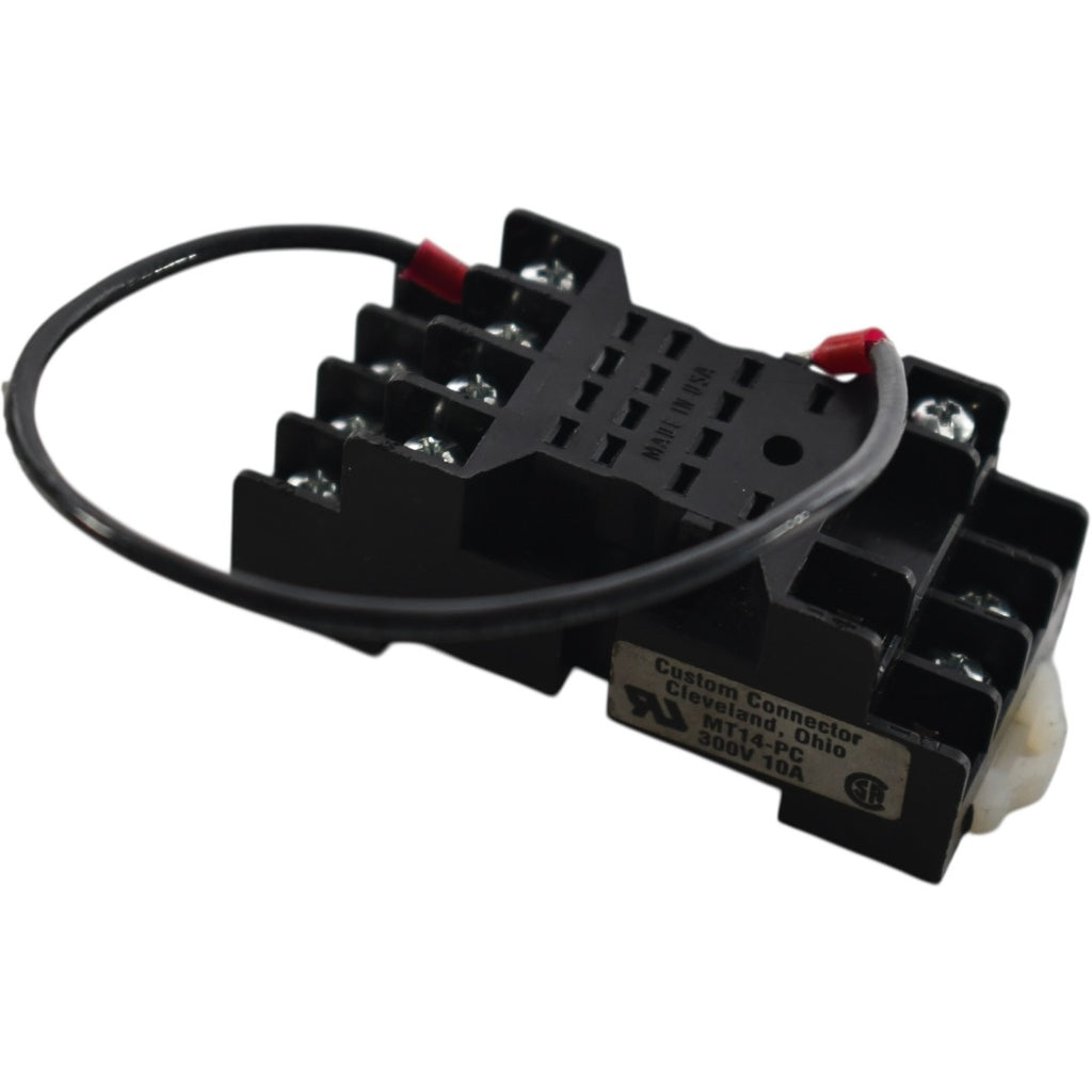 Custom Connector MT14-PC 14 Pin 4PDT Relay Socket 300V 10A DIN Rail Pa ...