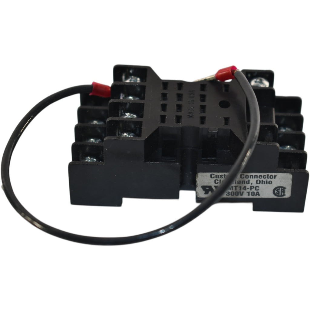 Mt14 Socket Custom Connector MT14-PC 14 Pin 4PDT Relay Socket 300V 10A DIN Rail Pa ...